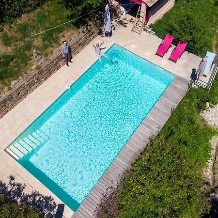Klimatisiertes Mit Pool Prázdninový dům Chassiers